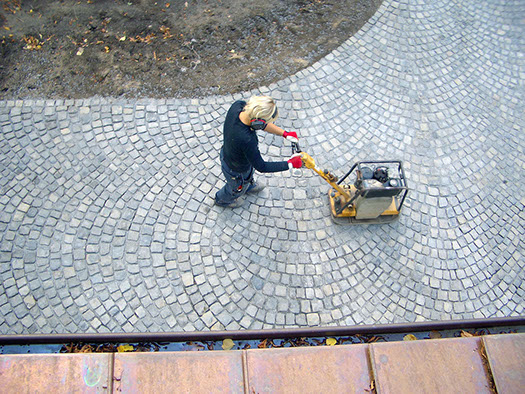 Naturstein pflastern Gartenbau Vogel